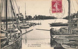 Ouistreham * Vue Sur Le Port Et Le Canal * Bateaux De Pêche - Ouistreham