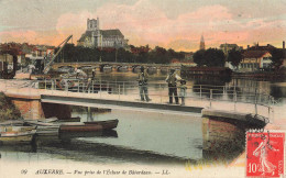 Auxerre * Vue Prise De L'écluse De Bâtardeau * Pont Passerelle - Auxerre