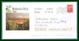 PAP Beaujard Repiqué Dambach La Ville Alsace OMEC 2015 Vin Vigne.. - Prêts-à-poster:Overprinting/Beaujard