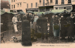 Chalon  Marché Saint Vincent  -  Tabac épicerie - Marchés