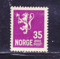 NORVEGE N°  159 * MLH Neuf Avec Charnière, B/TB (D9920) Série Courante, Filigrane Cor - 1934 - Unused Stamps