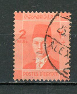 EGYPTE - ROI -  N° Yt  188 Obli. - Used Stamps