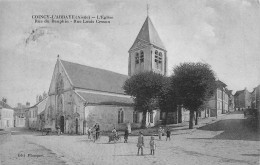 Coincy L'abbaye * Rue Du Dauphin Et L'église * Rue Louis Cesson * Villageois - Autres & Non Classés