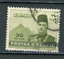 EGYPTE - ROI -  N° Yt 213A Obli. - Used Stamps