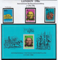 SSCF713- SURINAME 1980- MNH (FILATELIA) - Rowland Hill