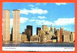 CPSM GF NEW YORK " Lower Manhattan " World Trade Center - Manhattan
