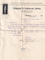 Factuur - Amsterdam - Magazijn De Koning Van Zweden - 1907  (V2321) - Nederland