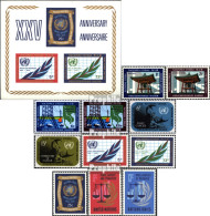 UNO - New York 220-230 (kompl.Ausg.) Jahrgang 1970 Komplett Postfrisch 1970 UNO-Charta, Krebs U.a. - Unused Stamps