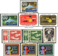 UNO - New York 138-147 (kompl.Ausg.) Jahrgang 1964 Komplett Postfrisch 1964 Handel, Drogen U.a. - Nuovi