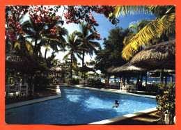 CPSM GF ILE MAURICE - MAURITIUS " Piscine De Trou Aux Biches , Village Hotel " - Maurice