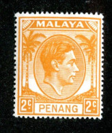 ( 1575 BCx) 1949 SG#4 Mnh (Sc#4) (Lower Bid- Save 20%) - Penang