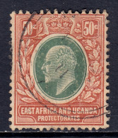 East Africa And Uganda - Scott #38 - Used - Couple Of Short Perfs - SCV $14.50 - East Africa & Uganda Protectorates