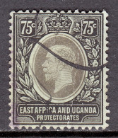 East Africa And Uganda - Scott #48 - Used - Vertical Crease - SCV $21.00 - Protectoraten Van Oost-Afrika En Van Oeganda