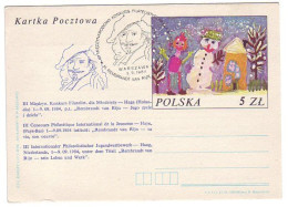 Postal Stationery / Postmark Poland 1984 - Rembrandt - Rembrandt