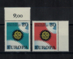 Allemagne Ouest - "EUROPA" - Série Neuve 2** N° 398 à 399 De 1967 - Ungebraucht