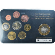 Slovénie, Set Euros, 2007, Set 8 Monnaies Euro.FDC, FDC - Slovenië