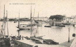 Ile D'yeu * Le Port , Côté Sud * Bateaux De Pêche Et Pêcheurs - Ile D'Yeu