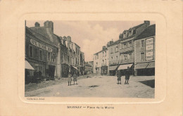 Savenay * Place De La Mairie * Hôtel Du Chêne Vert * Commerces Magasins * BELLE JARDINIERE * Villageois Enfants - Savenay