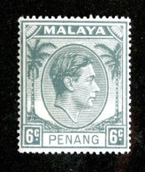 ( 1578 BCx) 1949 SG#8 Mnh (Sc#8) (Lower Bid- Save 20%) - Penang