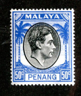 ( 1585 BCx) 1949 SG#19 Mnh (Sc#19) (Lower Bid- Save 20%) - Penang