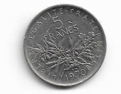 5 Francs 1970 - 50 Francs