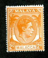 ( 1588 BCx) 1949 SG#4 Mnh (Sc#4) (Lower Bid- Save 20%) - Malacca