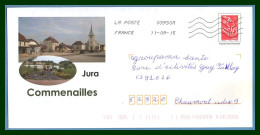 PAP Lamouche Repiqué Commenailles OMEC 2015 Petite Ville Du Jura (manque Rabat) - PAP: Ristampa/Lamouche