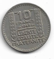 10 Francs 1949 - 50 Francs