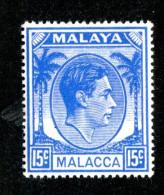 ( 1594 BCx) 1949 SG#10 Mnh (Sc#10) (Lower Bid- Save 20%) - Malacca