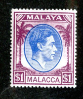 ( 1599 BCx) 1949 SG#15 Mnh (Sc#15) (Lower Bid- Save 20%) - Malacca