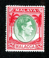 ( 1600 BCx) 1949 SG#16 Mnh (Sc#16) (Lower Bid- Save 20%) - Malacca