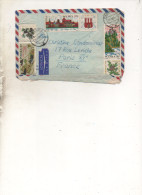 Pologne - Enveloppe De Pabianice Pologne Vers Paris - 1969 - 3 Timbres - - Briefe U. Dokumente