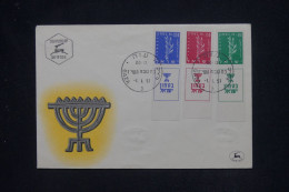 ISRAËL - Enveloppe FDC En 1957   - L 142124 - FDC