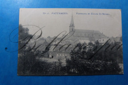 Paturages Panorama Et Eglise St-Michel 1909 Edit Marcovici N°15 - Colfontaine