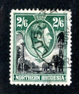 ( 1619 BCx) 1938 SG#41 Used (Sc#41) (Lower Bid- Save 20%) - Northern Rhodesia (...-1963)