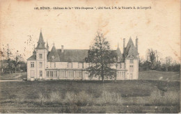 Hénon * Château De La VILLE CHAPERON Côté Nord à M. Le Vicomte De Lorgeril * CACHET Régiment 155ème D'infanterie - Andere & Zonder Classificatie