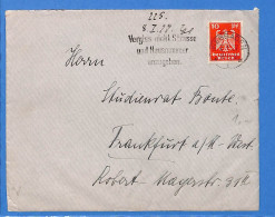 Allemagne Reich 1927 Lettre De Wiesbaden (G16167) - Lettres & Documents