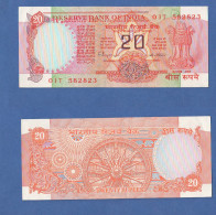 India 20 Rupees Rupie 1987 Inde Indie - Inde