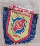 Club Atlético Colegiales Argentina Football Club soccer Fussball Calcio Futbol Futebol PENNANT, SPORTS FLAG ZS 4/10 - Kleding, Souvenirs & Andere