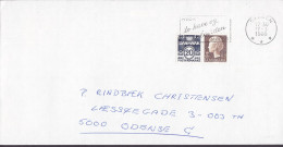 Denmark Slogan Flamme SKAGEN 1980 Cover Brief Lettre ODENSE C. Booklet Markenheftchen Franking 20+110 Øre - Covers & Documents