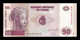 Congo República Democrática 50 Francs 2000 Pick 91A Sc Unc - République Démocratique Du Congo & Zaïre