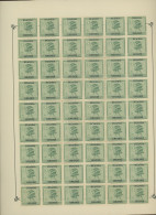 79 **/*. 250 Exemplaires. Collés Sur Des Feuilles Avec Des Charnière. Cote. 300 Euros - Unused Stamps