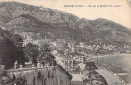 MONACO - Monte-Carlo - Vue Sur Le Quartier Des Moulins - Carte Postale Ancienne - Monte-Carlo