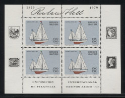 Argentina - 1979 Sailing Ships Kleinbogen (3) MNH__(FIL-10300) - Blocchi & Foglietti