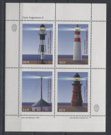 Argentina - 1997 Lighthouses Kleinbogen MNH__(TH-5972) - Blokken & Velletjes