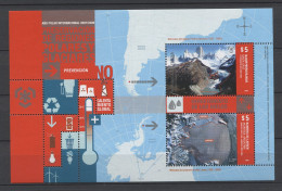 Argentina - 2009 Polar Regions And Glaciers Block MNH__(FIL-10236) - Hojas Bloque