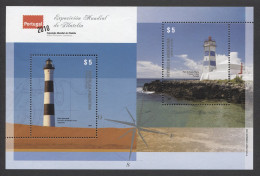 Argentina - 2010 Lighthouses Block MNH__(THB-4278) - Blokken & Velletjes