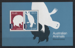 Australia - 2016 Monotremes Block MNH__(TH-21559) - Blocks & Sheetlets