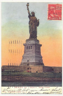 3 CPM - Reproduction D'ancien (c 2006) NEW-YORK Statue Of Liberty, Pennsylvania Railroad, Greetings From Coney Island - Other & Unclassified