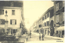 VAUD VILLENEUVE RUE AVEC ANIMATION - REPRODUCTION "AU TEMPS JADIS" - Edition AMCO Colombier - Pas Circulé - Colombier